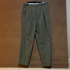 Olive Green Men’s Dress Pants